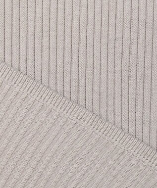 ICB L 【洗える】４×２リブ プルオーバー ライトグレー系