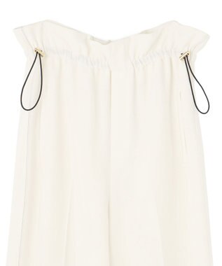 BEIGE， 【洗える・STORY 6月号掲載】RUE / ウエストゴムワイドストレートパンツ Meringue