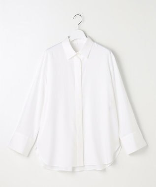 自由区 S ドレープブロード シャツブラウス