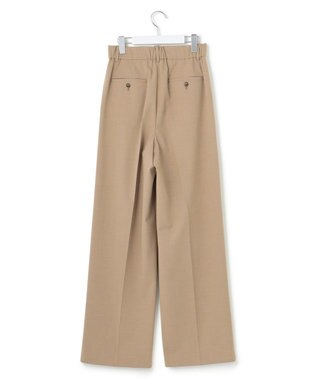 23区 【CLASSY.11月号掲載/洗える】ドライ2WAYストレッチ ワイドパンツ ベージュ系