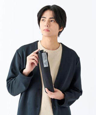 MOONBAT 【超撥水/自動開閉】フロータス(FLO(A)TUS) 折りたたみ傘 無地 UV 60cm ブラック