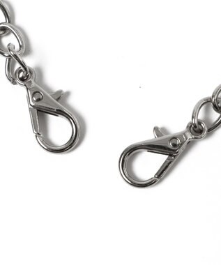 WEGO ファー巾着チェーンショルダー ブラック