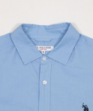 WEGO 別注USPOLOシャツ ブルー