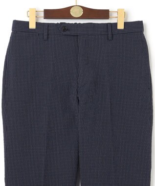 J.PRESS MEN トラベラーズシアサッカー スラックス ネイビー系3