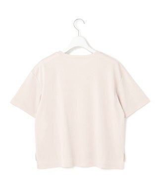 23区 【速乾性/汗じみ防止】半袖 クロップド IT Tシャツ ベージュ系