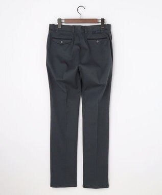 JOSEPH ABBOUD 【ウエストも伸びる!オーガニックコットン使用】ハイパワーカルゼ パンツ 26SSモデル グレー系