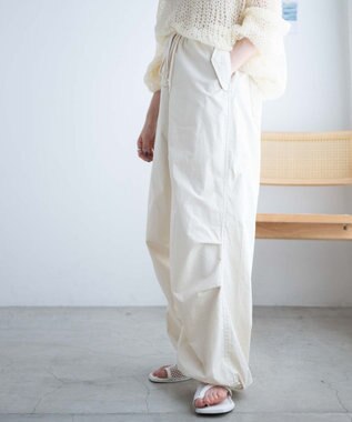 WEGO パラシュートパンツ ホワイトアイボリー