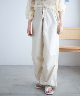 WEGO パラシュートパンツ ホワイトアイボリー