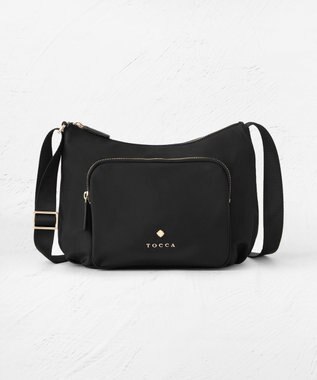TOCCA 【八木アリサさん着用】OPENING SENSE NYLONBAG ショルダーバッグ ブラック系