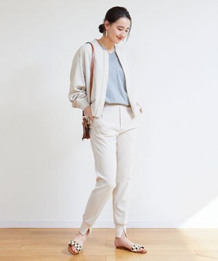 UNFILO 【累計売上10万本！15サイズ展開】BEAUTY MOVE 最愛 ジョグパン アイボリー