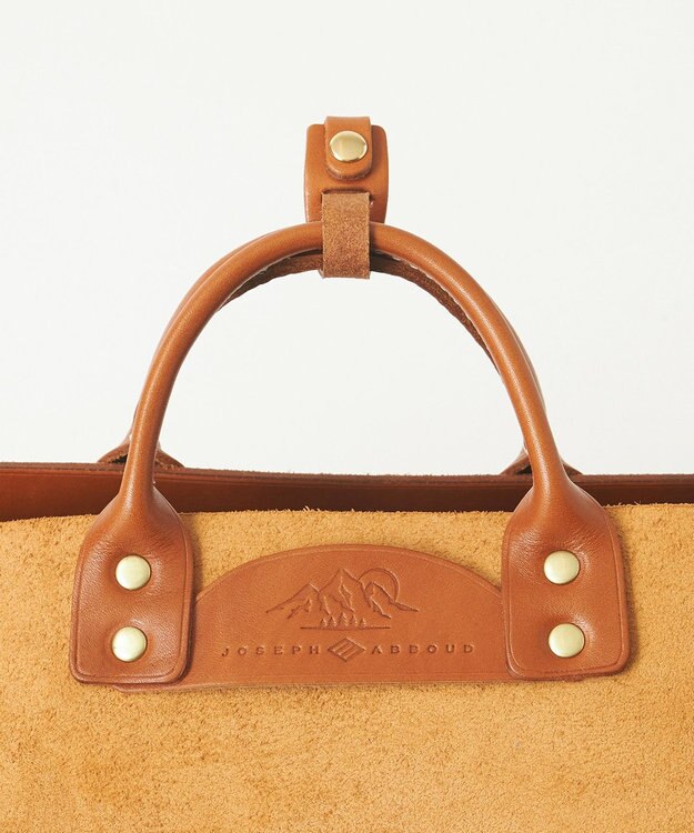 JOSEPH ABBOUD MOUNTAIN フルタンニンベジタブルレザーチェア キャメル系