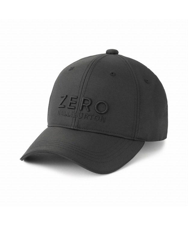 ZERO HALLIBURTON 【雑誌掲載】 立体ロゴキャップ 85061 ブラック