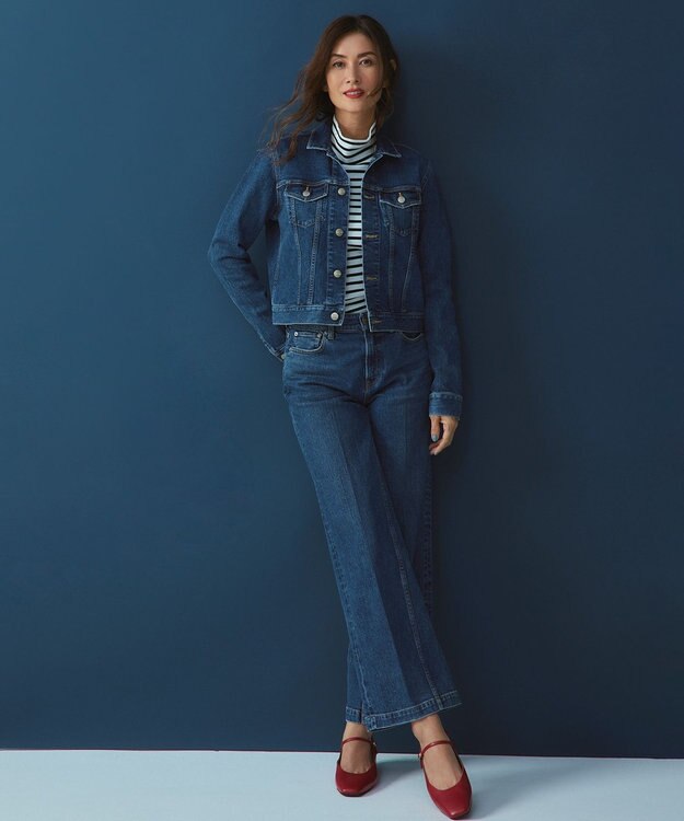 23区 L 【RED CARD TOKYO×23区】デニム ジャケット ミッドブルー