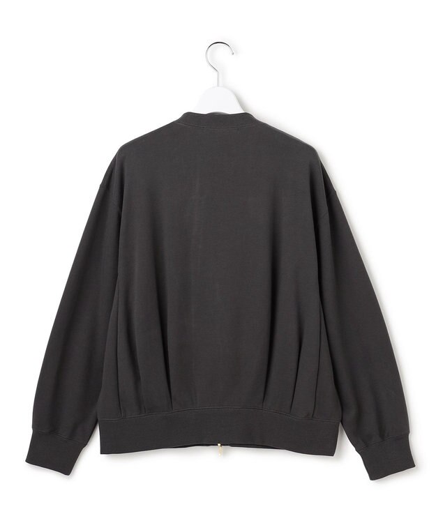 23区 【WEB＆一部店舗限定】クリアコットンテリー ダブルジップ ブルゾン グレー系