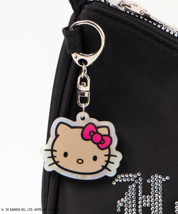 WEGO 【サンリオ】HELLOKITTYコラボハンドバッグ ブラック