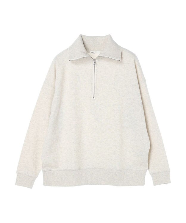CRAFT STANDARD BOUTIQUE 　裏毛セーラーカラーＺＩＰプルオーバー Oatmeal