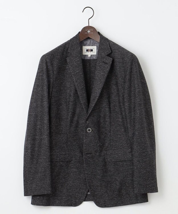 JOSEPH ABBOUD 【洗える】スタイルアップジャケット グレー系