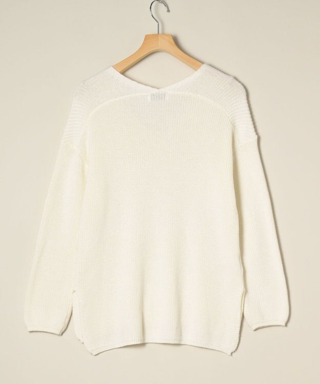 ONWARD Reuse Park 【any FAM】ニット春夏 ホワイト