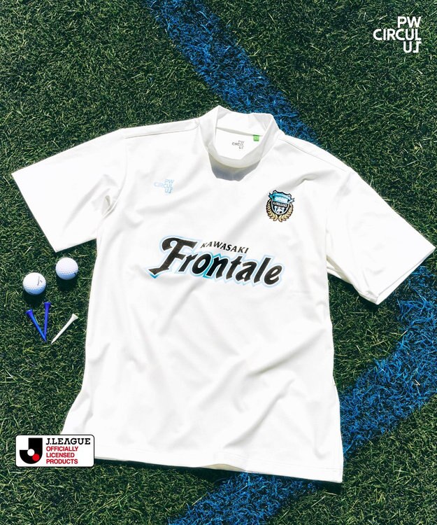 PW CIRCULUS 【UNISEX】J.LEAGUE モックネック J1所属の20クラブコラボ ゴルフ 川崎フロンターレ