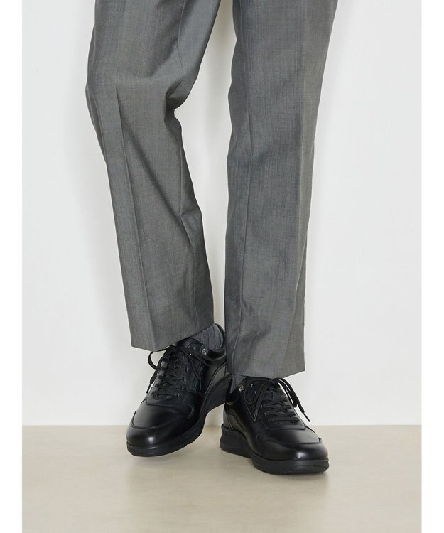 ASICS WALKING ペダラ スポーツ メンズ 3E ブラック系