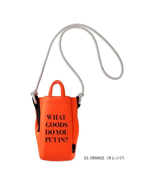 ROOTOTE 0654【直営店限定:ミニショルダー】ベビールー.マグネットクロージャー-A 03：オレンジ