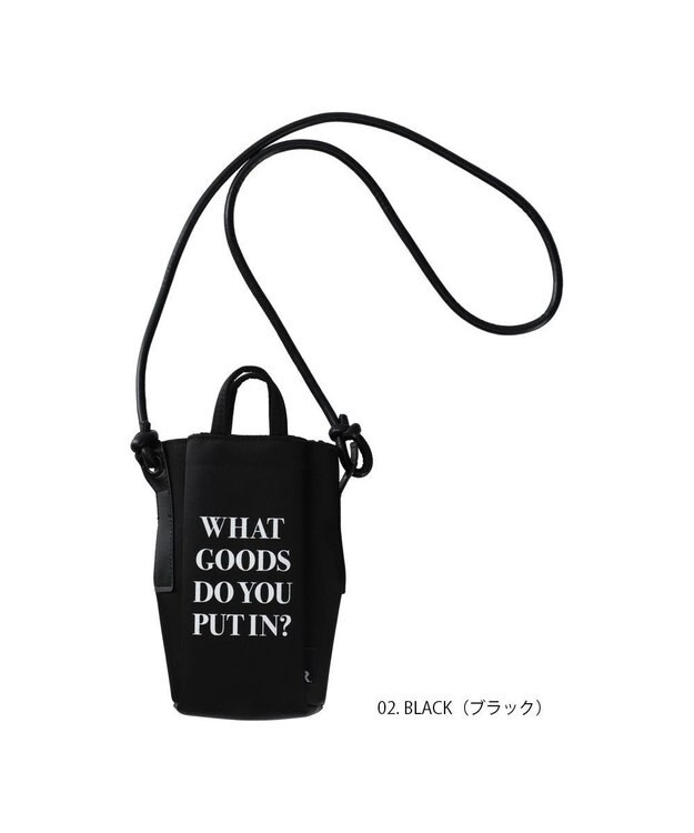 ROOTOTE 0654【直営店限定:ミニショルダー】ベビールー.マグネットクロージャー-A 02：ブラック