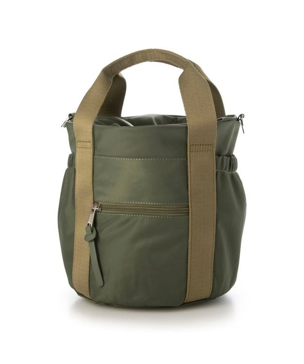 UNBILLION カシュカシュ cachecache / ドローコードナイロントートバッグ OL