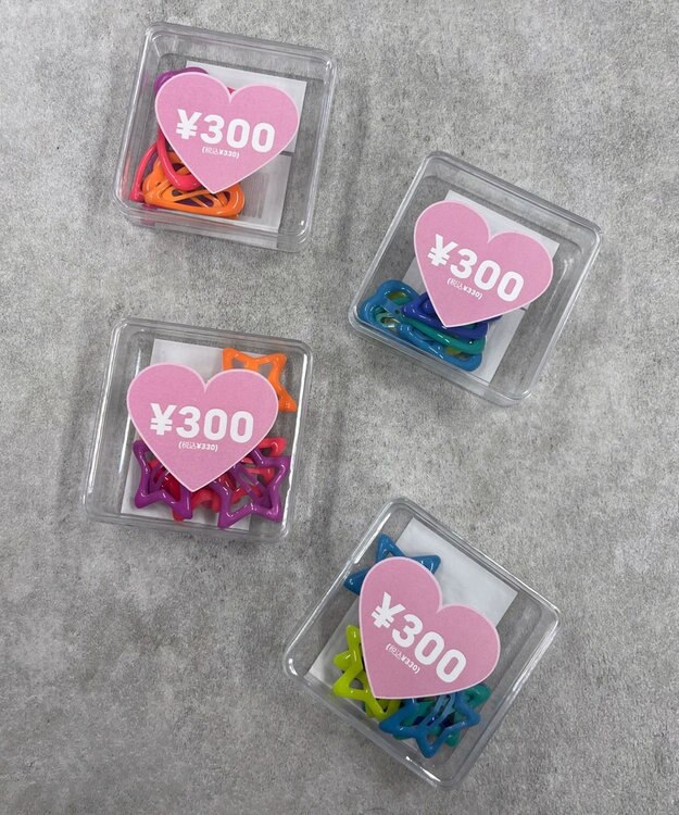 WEGO L8Pカラーモチーフパッチンピン 柄1