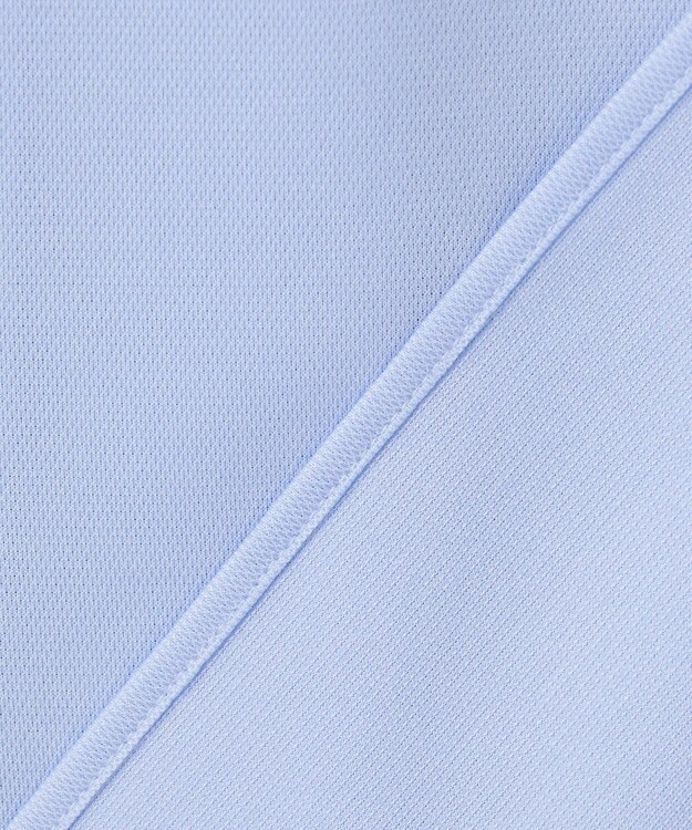 GOTAIRIKU 【ストレッチ/洗える】Albini ジャージ シャツ_ カッタウェイカラー サックスブルー系