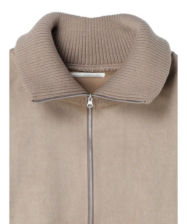 Green Parks ・ＥＬＥＮＣＡＲＥ　ＤＵＥ　スエードポンチハーフＺＩＰ Gray Beige