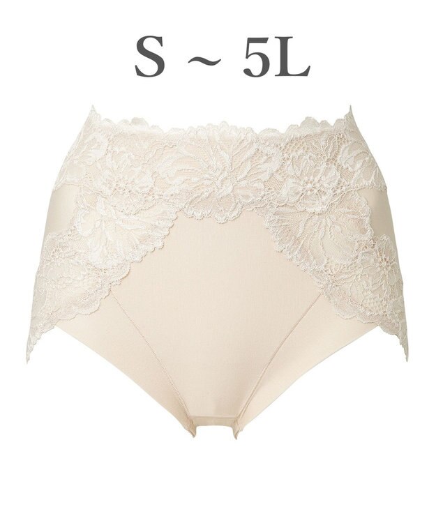 BRADELIS New York 【BRADELIS NewYork peace】おしりPラインラッピングショーツ24 深め お腹スッキリ 美尻メイク 補正下着 DB224201 バタークリーム