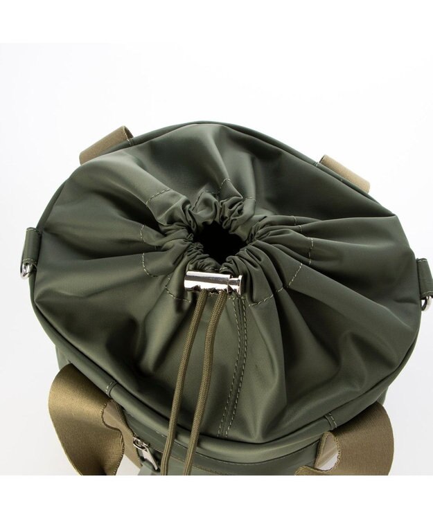 UNBILLION カシュカシュ cachecache / ドローコードナイロントートバッグ OL