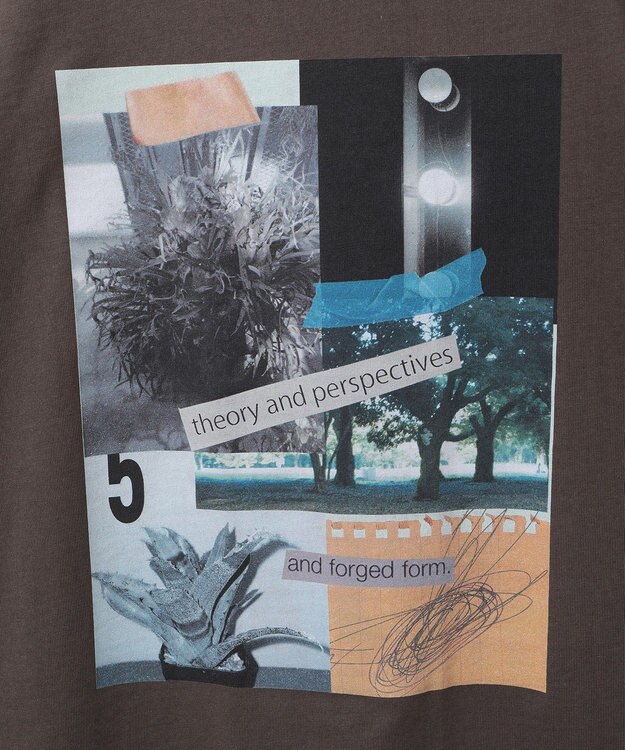 CRAFT STANDARD BOUTIQUE フォトプリントTEE Brown