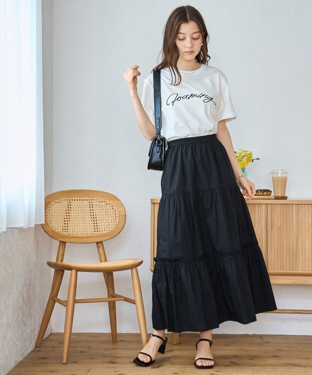 WEGO 【新色追加/手洗い可/綿100%/MLXLサイズ】クルーネックプリントTシャツ 柄15