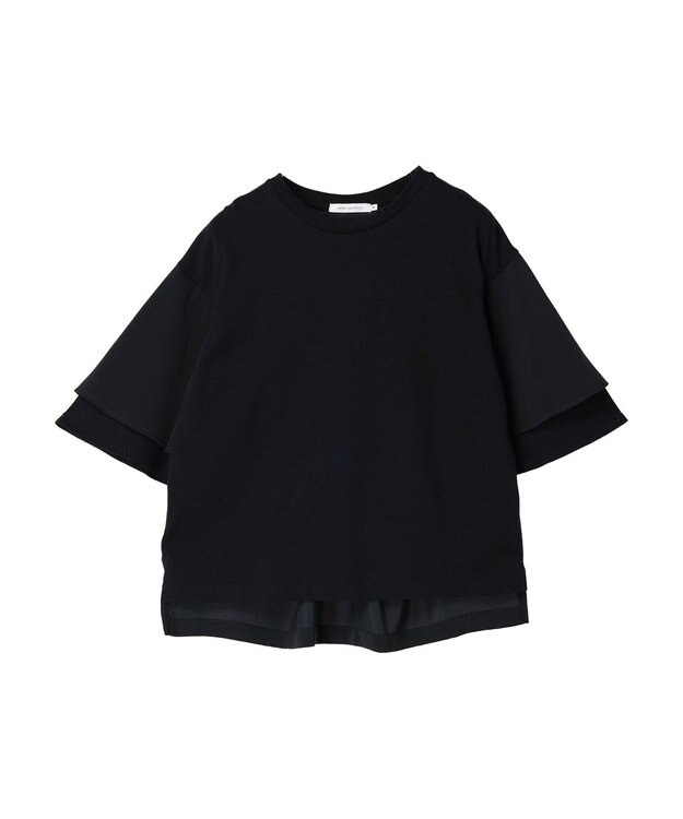 AMERICAN HOLIC 異素材スリーブプルオーバー Black