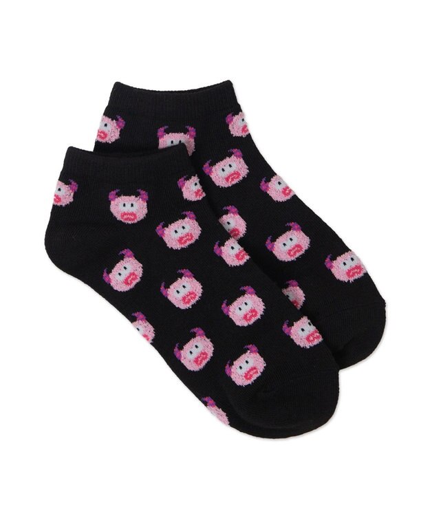 WEGO モンスター総柄ショートソックス 柄2