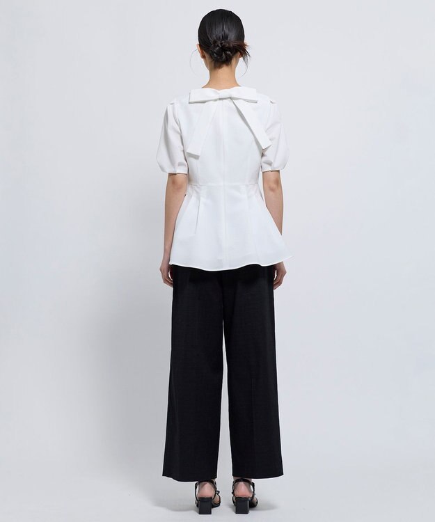 TOCCA BUNNY PUFF ブラウス アイボリー系