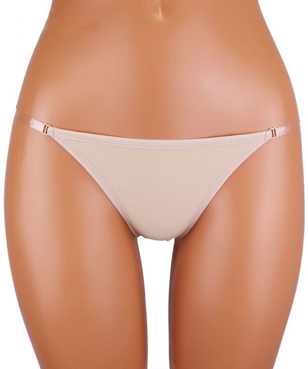 San-ai Resort（三愛水着楽園） ブラジリアン サイドクリア ショーツ S/M/Ｌ ベージュ