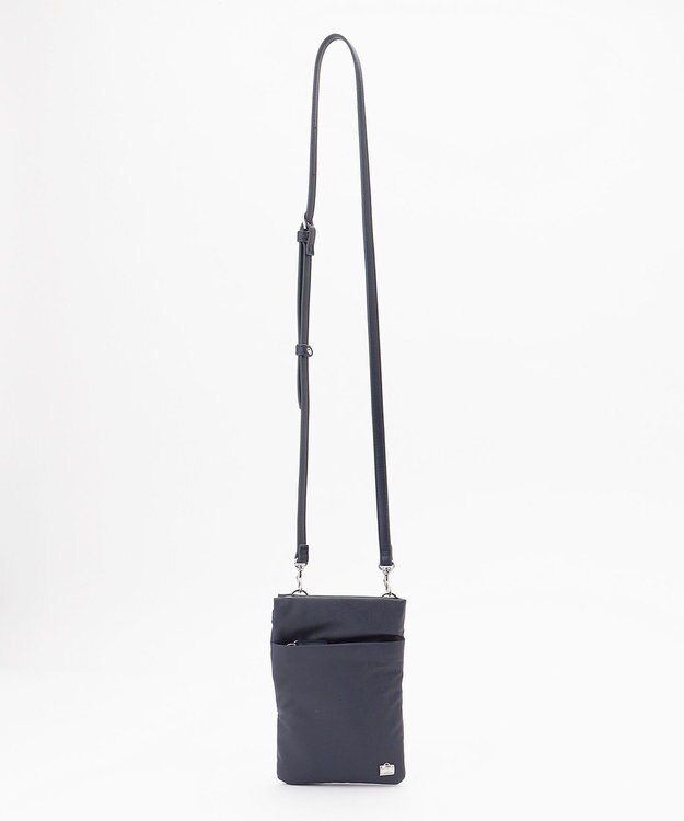 LA BAGAGERIE モノグラムデイリーミニマムポシェット ネイビー