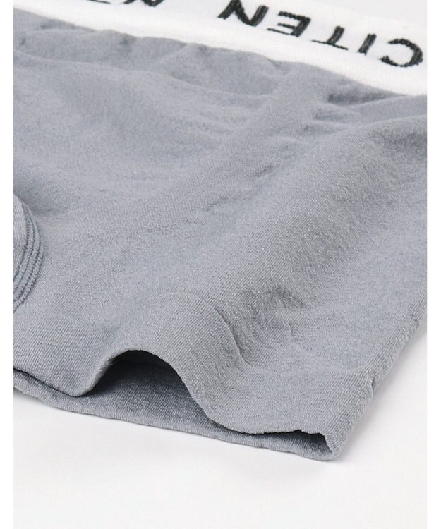 WACOAL MEN ボクサーパンツ <CITEN>コラボ 【PANTS HOLIC】 ユニセックス ワンサイズ(S-LL) 立体成型 前閉じ 下着 GT3555 /ブロス バイ ワコールメン グレー
