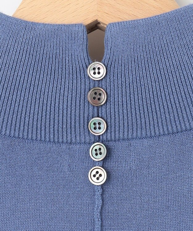 組曲 S ELENAリラクシーニットワンピース ブルー系