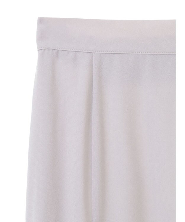 earth music&ecology レースヘムスカート Gray Beige