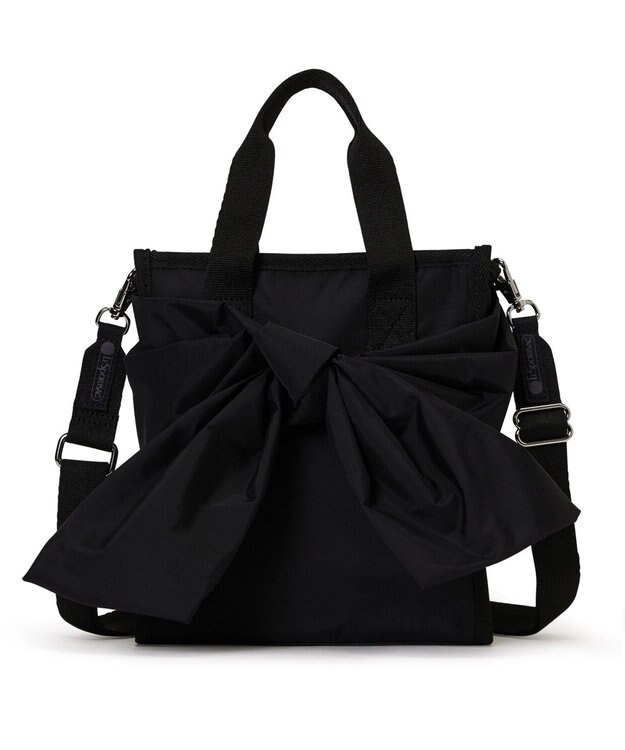 LeSportsac BOW MINI N/S TOTE/ブラックボウズ ブラックボウズ