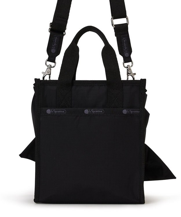 LeSportsac BOW MINI N/S TOTE/ブラックボウズ ブラックボウズ