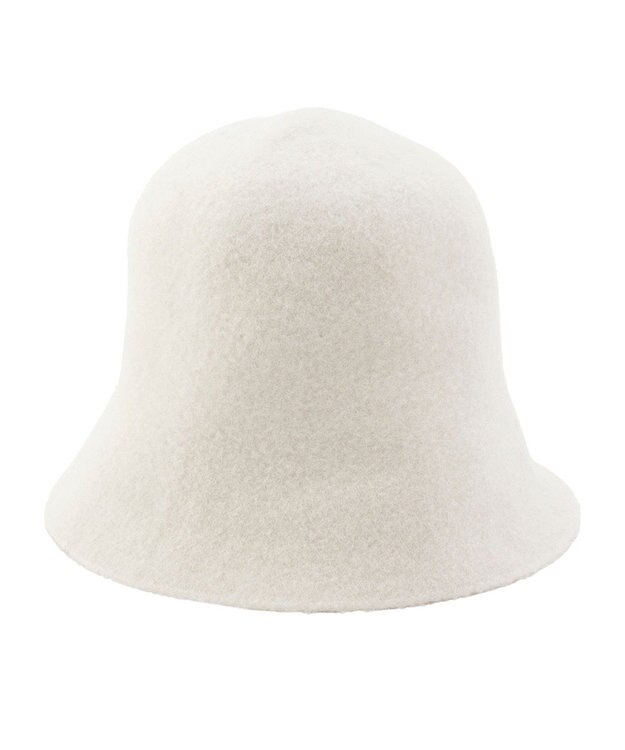 MOONBAT PAUL & JOE ACCESSOIRES 【畳める】ウール100%ネコチャーム付クロッシェ UV ホワイト