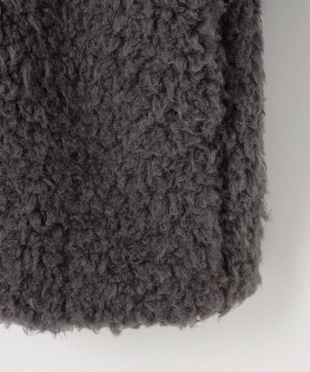 NAVE 【ReNAVE／UNISEX】プードルボア ジャケット チャコール系