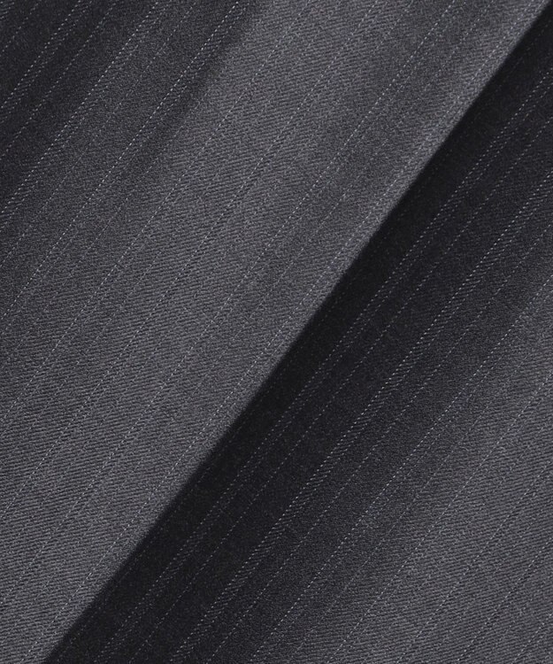 GOTAIRIKU シワになりにくい【御幸毛織/みゆきけおり】Superio160 スーツ_グレーストライプ グレー系1