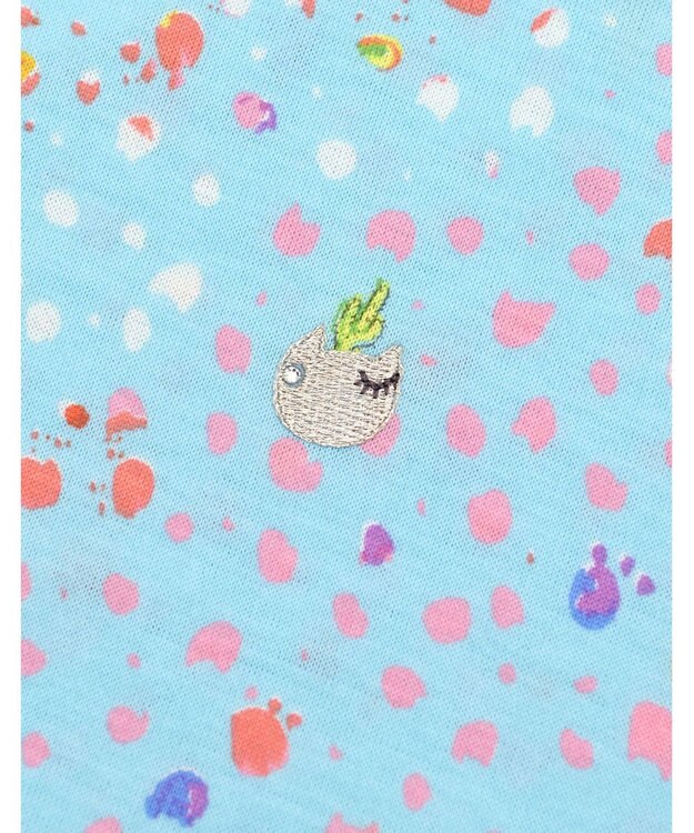 tsumori chisato SLEEP パジャマ　長袖　長ズボン  ルームウエア  綿100%　/ワコール　UDX549 メロン