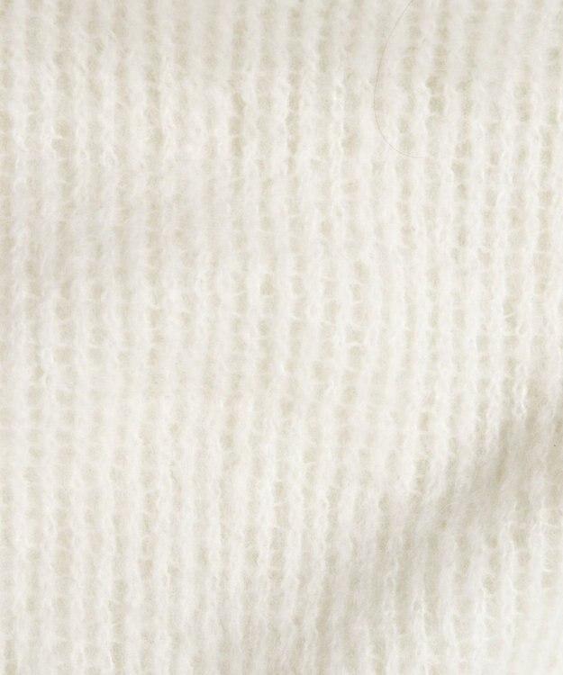 WEGO 【ユニセックス着用ITEM】リブニットストール ホワイト