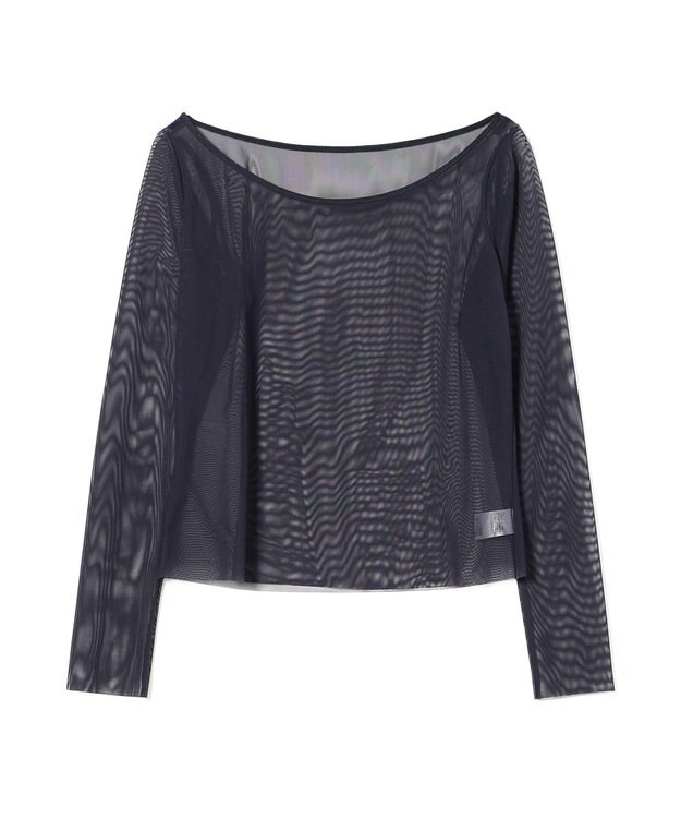 Chacott チュールトップ ヴァイオレット